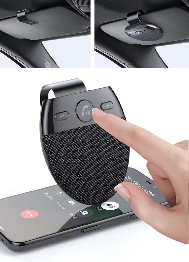 Amazon.com: Hands Free Car Speakerphone Kit Bluetooth 5.0 Wireless